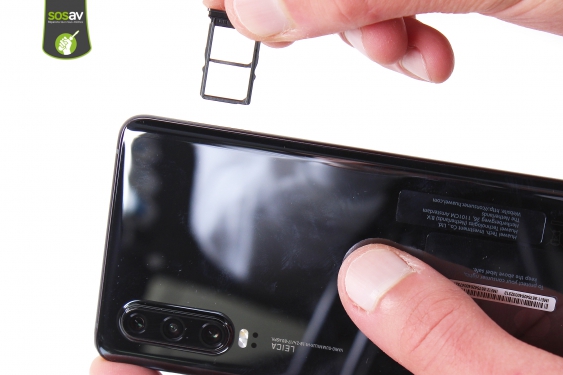 Guide photos remplacement batterie Huawei P30 (Etape 2 - image 3)