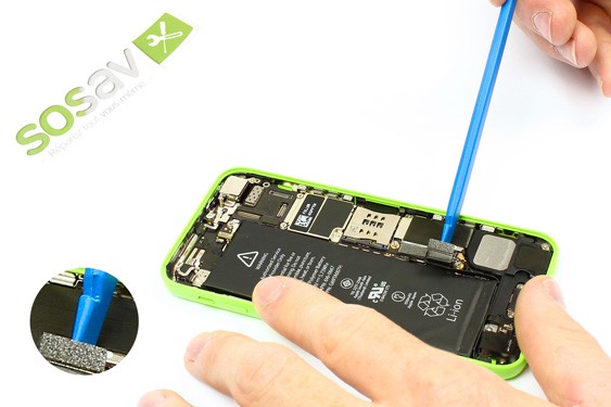 Guide photos remplacement batterie iPhone 5C (Etape 11 - image 2)