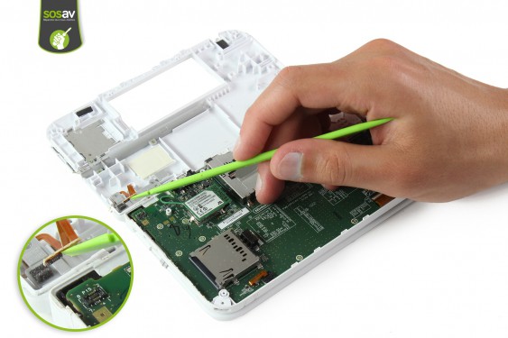 Guide photos remplacement ecran lcd (ecran du bas) Nintendo 3DS XL (Etape 14 - image 2)