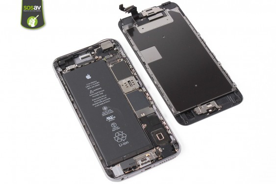 Guide photos remplacement nappe power / flash / micro externe iPhone 6S Plus (Etape 9 - image 4)