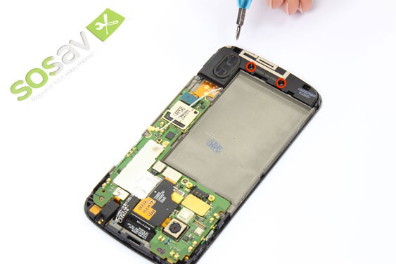 Guide photos remplacement connecteur de charge Nexus 4 (Etape 13 - image 1)