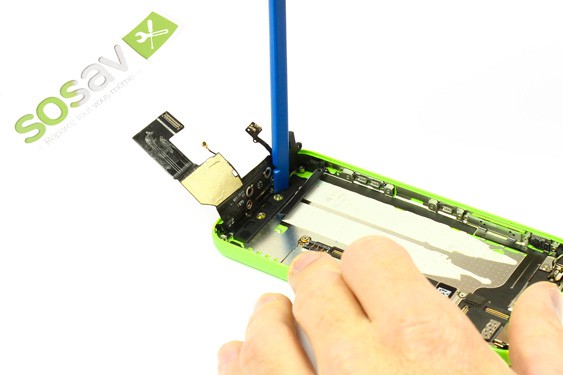 Guide photos remplacement connecteur de charge iPhone 5C (Etape 20 - image 3)