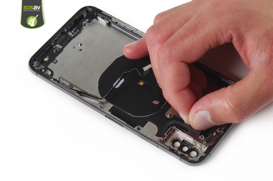 Guide photos remplacement antenne supérieure droite iPhone XS Max (Etape 40 - image 1)