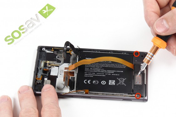 Guide photos remplacement câble interconnexion Lumia 925 (Etape 20 - image 1)