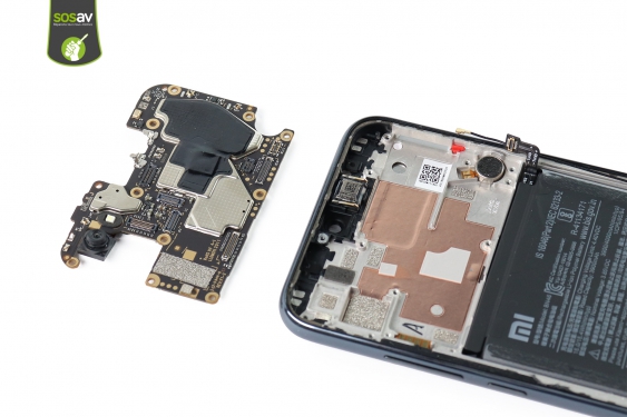 Guide photos remplacement carte mère / caméra arrière (principale) Redmi Note 8T (Etape 19 - image 1)
