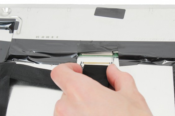 Guide photos remplacement câble de données de l'écran lcd (nappe lvds) iMac 27" fin 2009 (EMC 2309 et 2374) (Etape 18 - image 2)