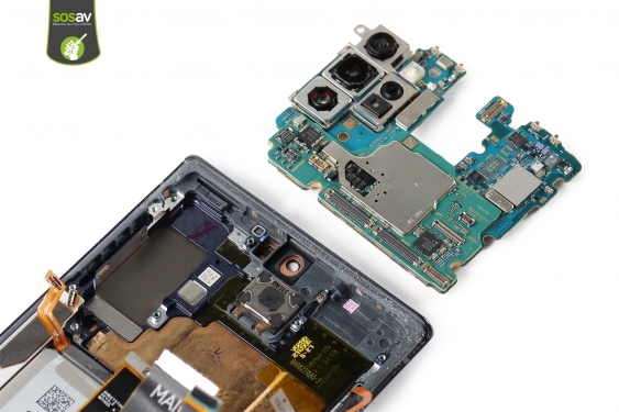 Guide photos remplacement haut-parleur interne Galaxy Note 10+ (Etape 18 - image 1)