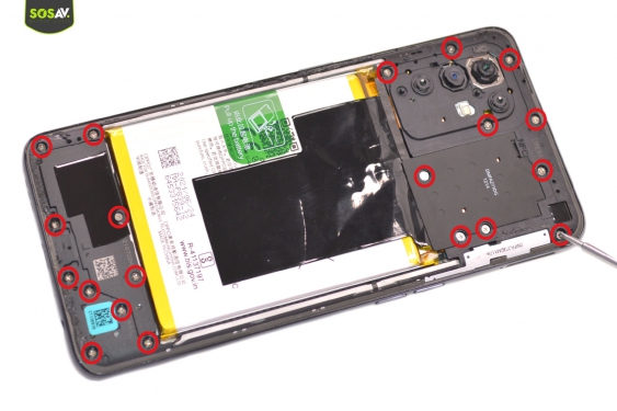 Guide photos remplacement ecran seul Oppo A94 5G (Etape 5 - image 1)