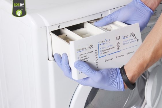 Guide photos remplacement tiroir à lessive Machine à laver (Etape 2 - image 2)