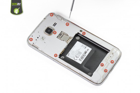 Guide photos remplacement vitre tactile / lcd Samsung Galaxy Core Prime (Etape 8 - image 1)