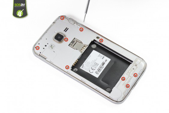 Guide photos remplacement bouton power Samsung Galaxy Core Prime (Etape 8 - image 1)