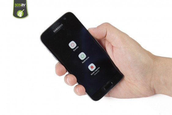 Guide photos remplacement vitre arrière Samsung Galaxy S7 (Etape 1 - image 1)