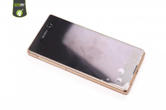 Guide photos remplacement ecran Xperia M5 (Etape 1 - image 3)