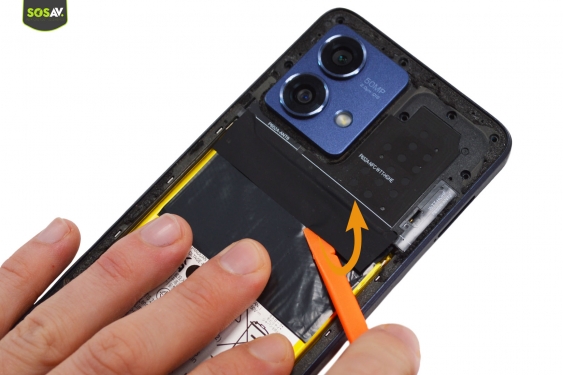 Guide photos remplacement connecteur de charge Moto G84 (Etape 4 - image 2)