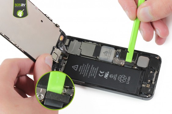 Guide photos remplacement connecteur de charge (lightning) + prise jack iPhone 5 (Etape 6 - image 1)