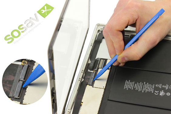 Guide photos remplacement connecteur de charge iPad 3 WiFi (Etape 11 - image 4)