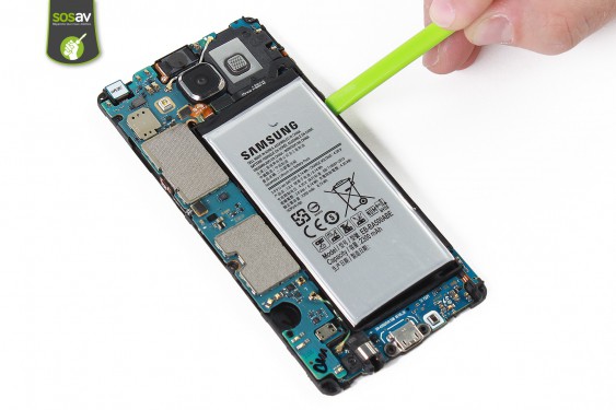 Guide photos remplacement haut-parleur interne Samsung Galaxy A5 (Etape 27 - image 1)