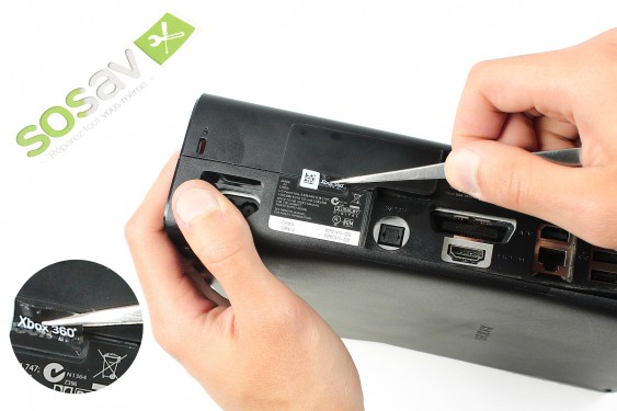 Guide photos remplacement câble de liaison du disque dur Xbox 360 S (Etape 19 - image 1)