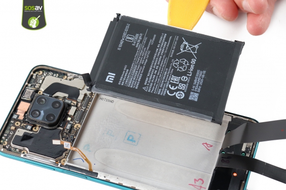 Guide photos remplacement batterie Redmi Note 9 Pro (Etape 14 - image 3)