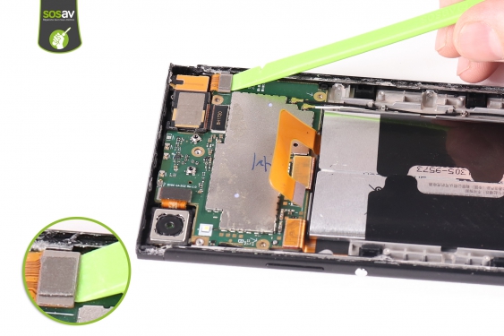 Guide photos remplacement haut-parleur interne Xperia XA1 Ultra (Etape 10 - image 1)