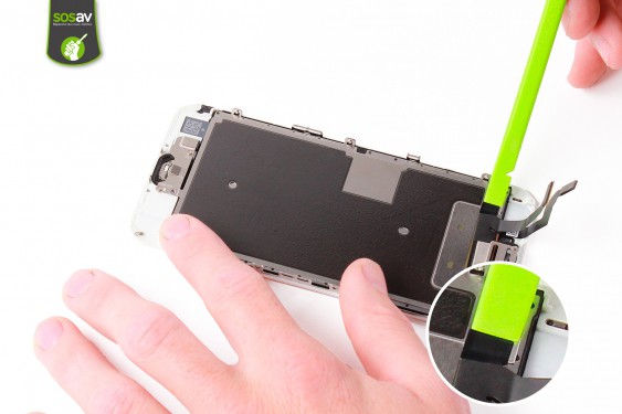 Guide photos remplacement plaque de protection de l'écran lcd iPhone 6S (Etape 18 - image 1)