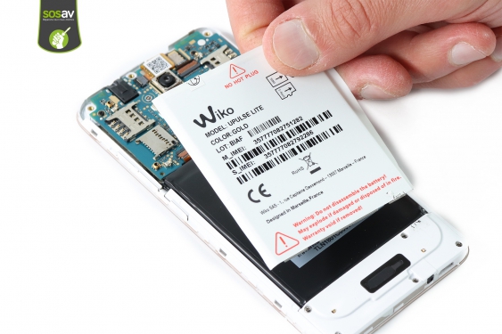 Guide photos remplacement batterie Wiko Upulse Lite (Etape 6 - image 1)