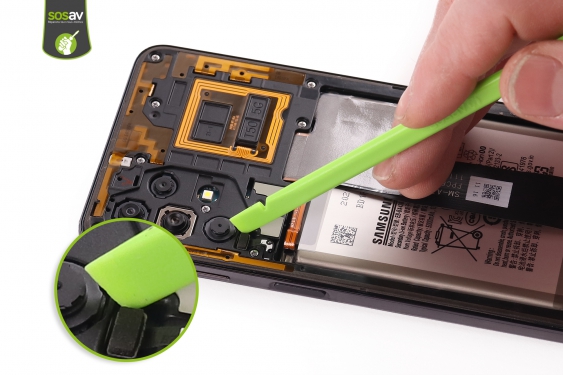 Guide photos remplacement batterie Galaxy A32 (Etape 6 - image 1)