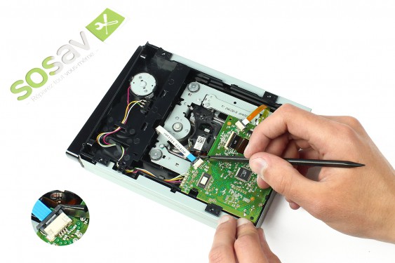 Guide photos remplacement nappe lentille laser Xbox 360 S (Etape 40 - image 2)
