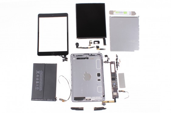 Guide photos remplacement teardown iPad Mini 3 WIFi (Etape 12 - image 1)