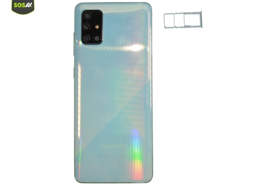 Guide photos remplacement connecteur de charge Galaxy A71 (Etape 2 - image 3)