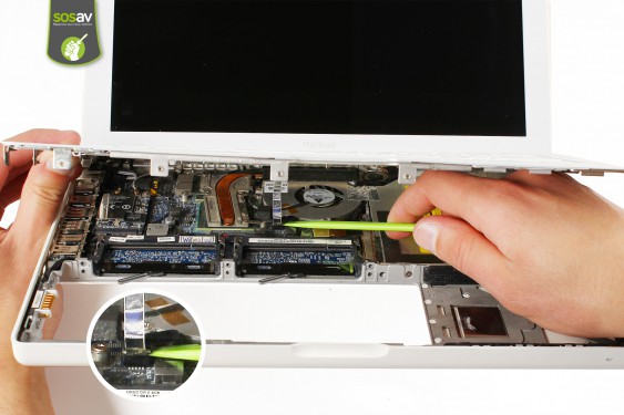 Guide photos remplacement ventilateur principal Macbook Core 2 Duo (A1181 / EMC2200) (Etape 9 - image 1)