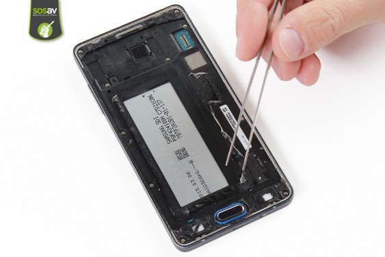 Guide photos remplacement haut-parleur externe Samsung Galaxy A5 (Etape 13 - image 1)