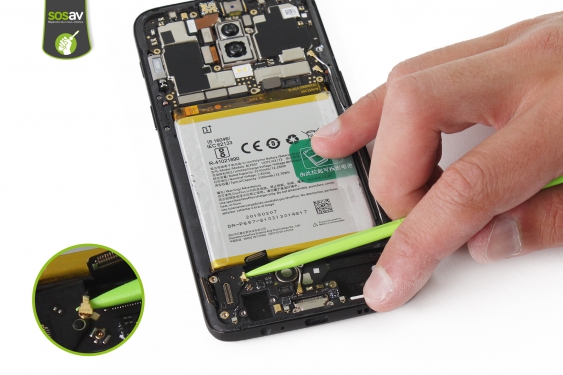 Guide photos remplacement connecteur de charge OnePlus 6 (Etape 17 - image 2)