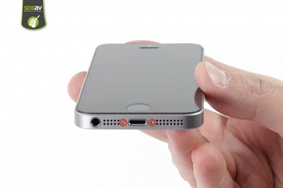 Guide photos remplacement ecran iPhone SE (Etape 2 - image 1)