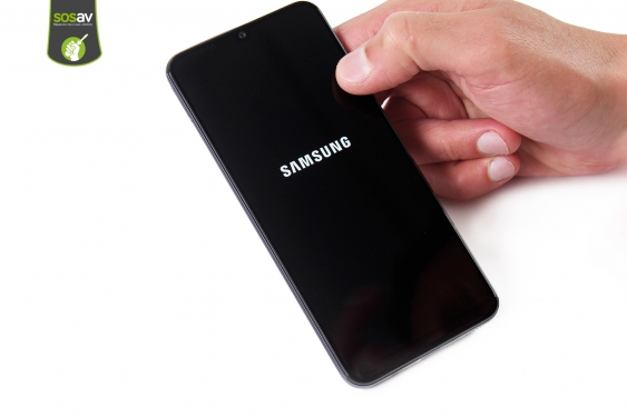 Guide photos remplacement capteur d'empreinte Galaxy A50 (Etape 1 - image 4)
