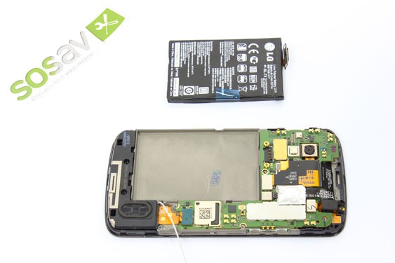 Guide photos remplacement nappe bouton power Nexus 4 (Etape 12 - image 4)