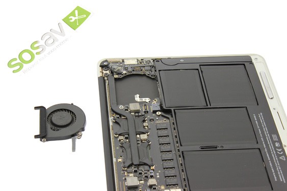 Guide photos remplacement radiateur de processeur MacBook Air 11" Fin 2010 (EMC 2393) (Etape 14 - image 2)