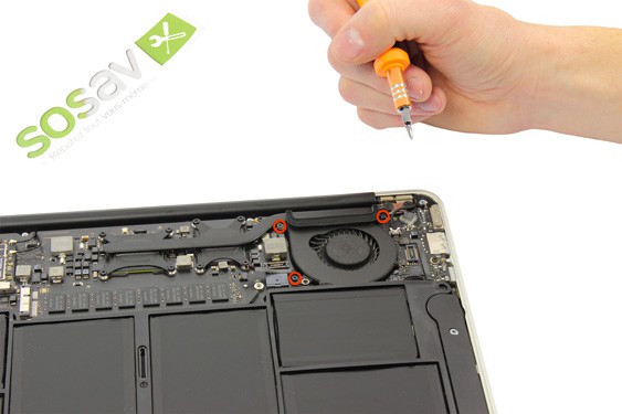 Guide photos remplacement radiateur de processeur MacBook Air 11" Fin 2010 (EMC 2393) (Etape 12 - image 1)