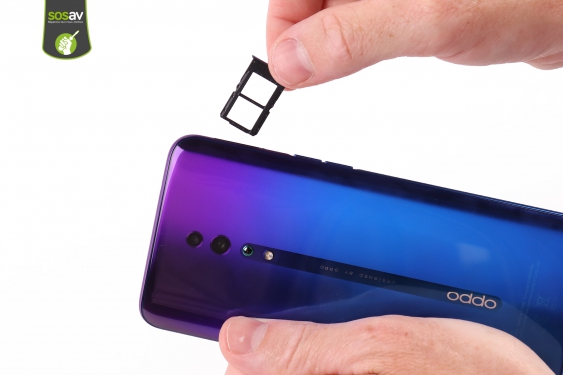 Guide photos remplacement vitre arrière Oppo Reno Z (Etape 2 - image 3)