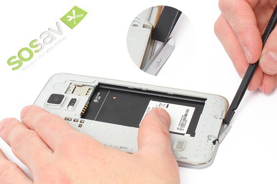 Guide photos remplacement vibreur Samsung Galaxy S5 (Etape 23 - image 2)