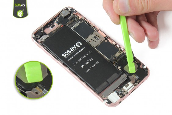 Guide photos remplacement connecteur de charge, prise jack et micro iPhone 6S (Etape 15 - image 1)
