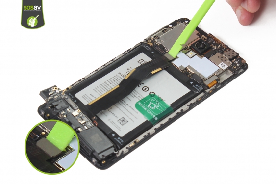 Guide photos remplacement connecteur de charge OnePlus 3T (Etape 18 - image 1)