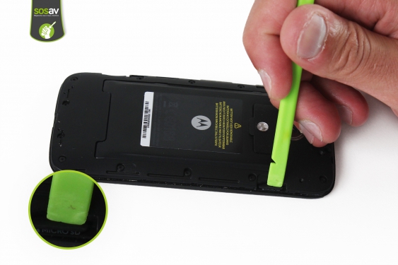 Guide photos remplacement batterie Moto G (Etape 6 - image 1)