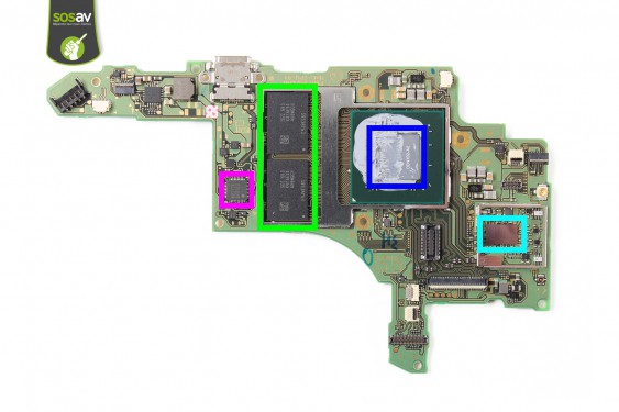 Guide photos remplacement démontage complet Nintendo Switch (Etape 16 - image 1)