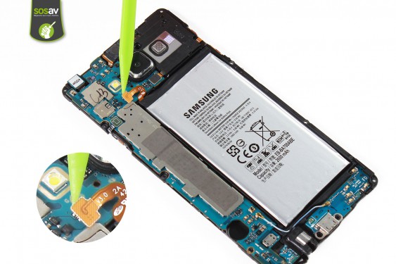 Guide photos remplacement câble d'interconnexion Samsung Galaxy A7 (Etape 23 - image 3)