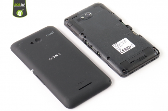 Guide photos remplacement batterie Xperia E4G (Etape 3 - image 1)