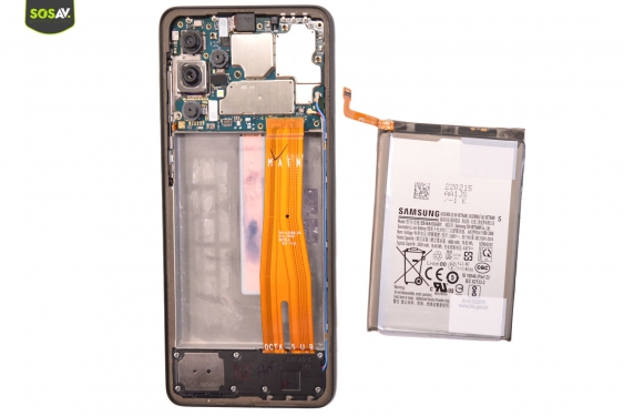 Guide photos remplacement batterie Galaxy A33 5G (Etape 8 - image 5)