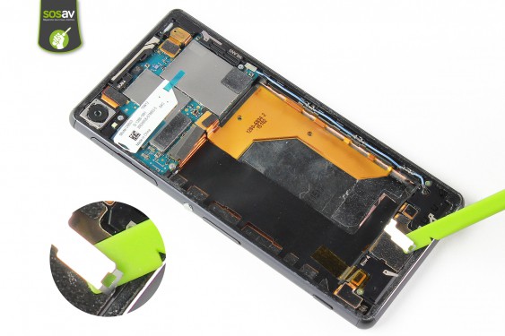 Guide photos remplacement haut-parleur externe Xperia Z3 (Etape 12 - image 4)