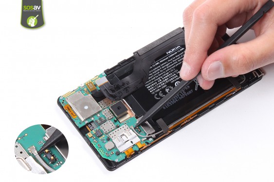 Guide photos remplacement batterie Lumia 1520 (Etape 11 - image 1)