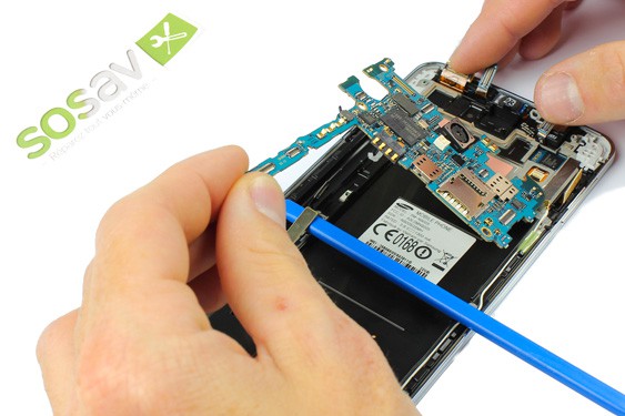 Guide photos remplacement prise jack + haut-parleur interne (Etape 13 - image 3)